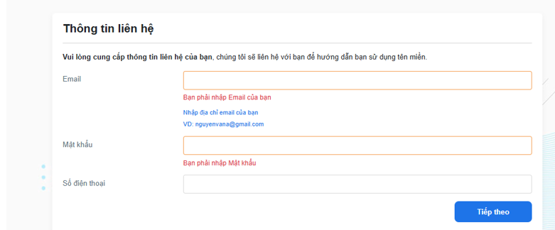 huong dan dang ky ten mien .biz.vn mien phi