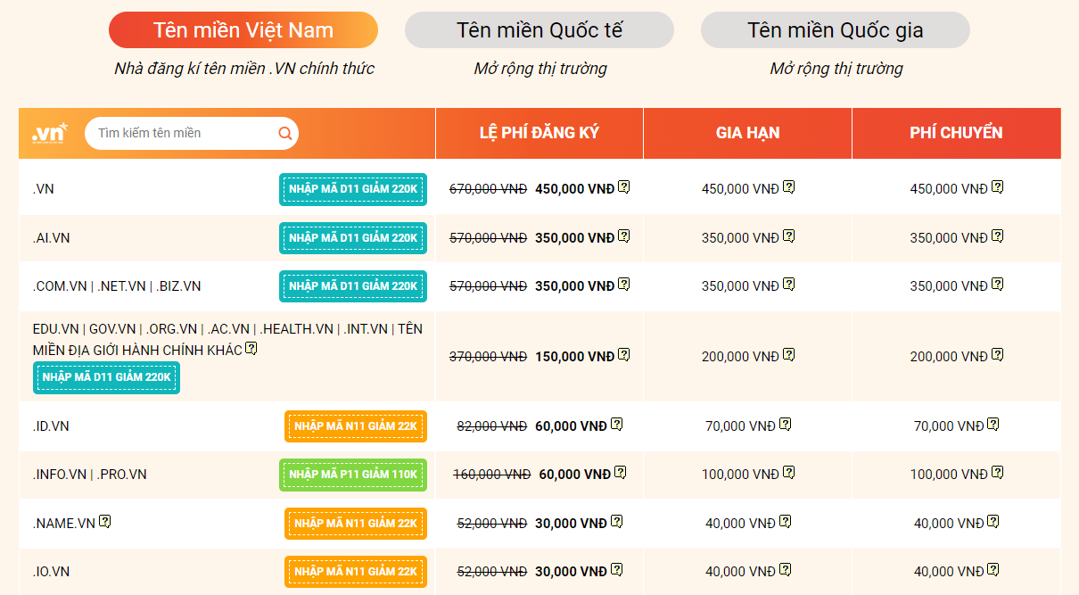 subdomain la gi
