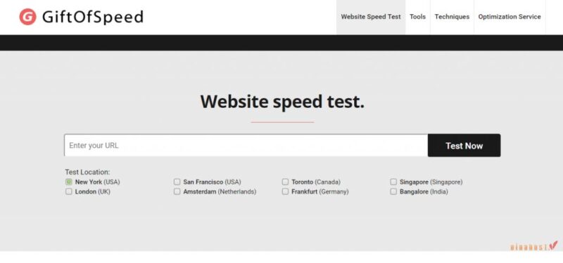 kiem tra toc do hosting