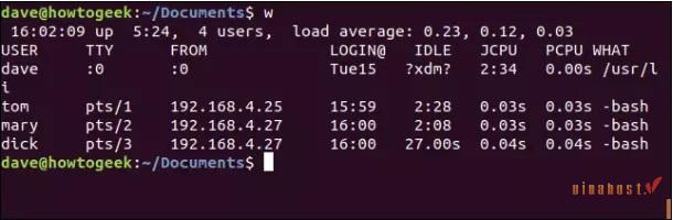 cac cau lenh trong linux