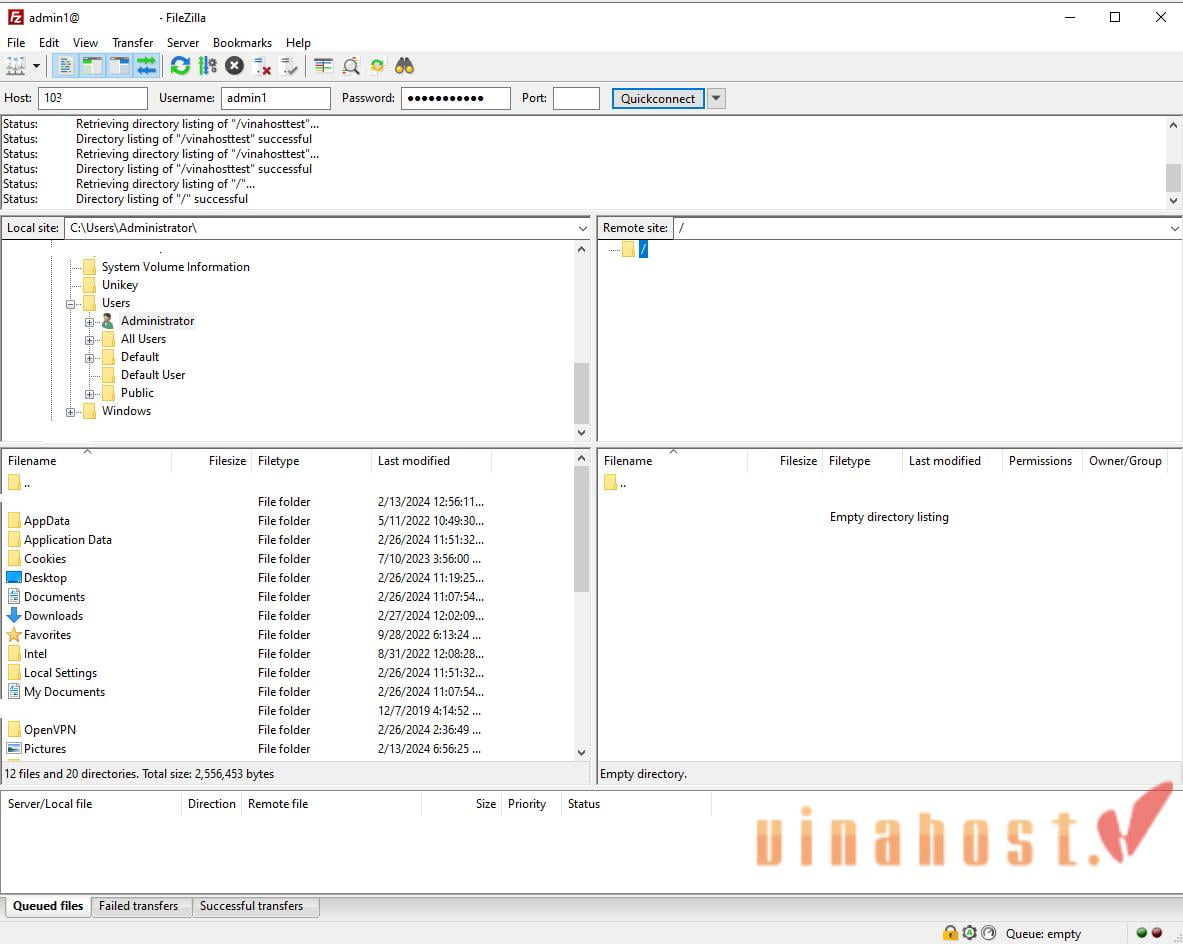 filezilla la gi
