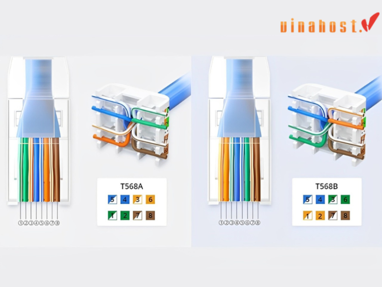 [2025] RJ45 là gì? | Hướng dẫn 2 cách bấm dây mạng chuẩn A-B