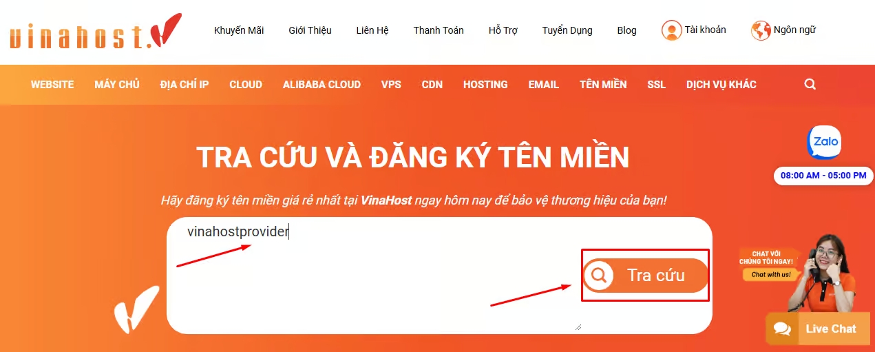 company domain la gi
