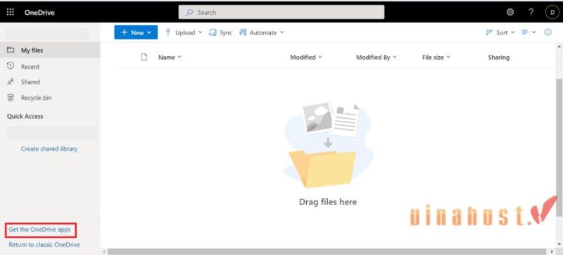 download onedrive buoc 2