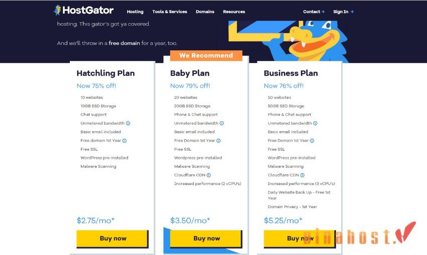 hosting hostgator