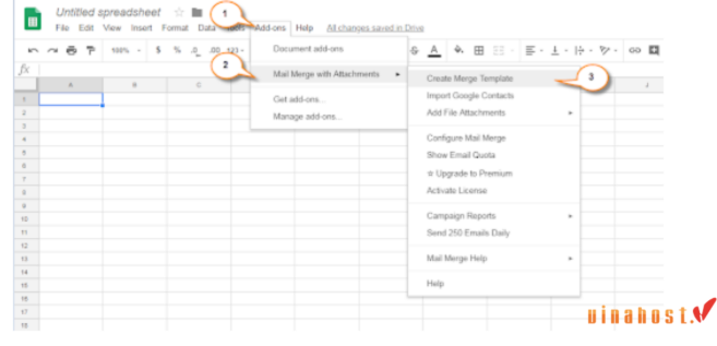 gui mail hang loat bang mail merge 2