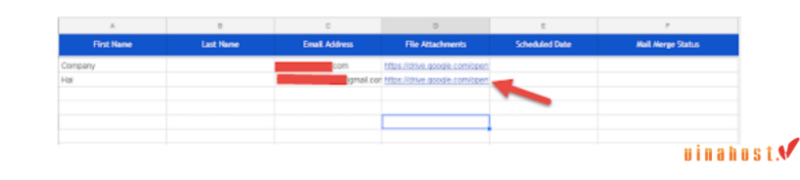 gui mail hang loat bang mail merge 6