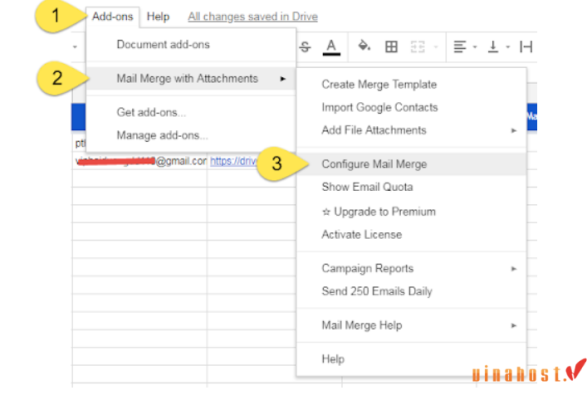 gui mail hang loat bang mail merge 7