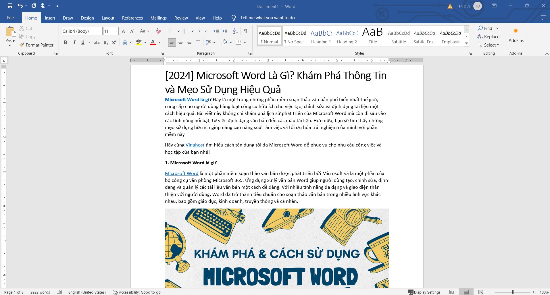 Microsoft Word là gì? Chức năng của phần mềm soạn thảo #1