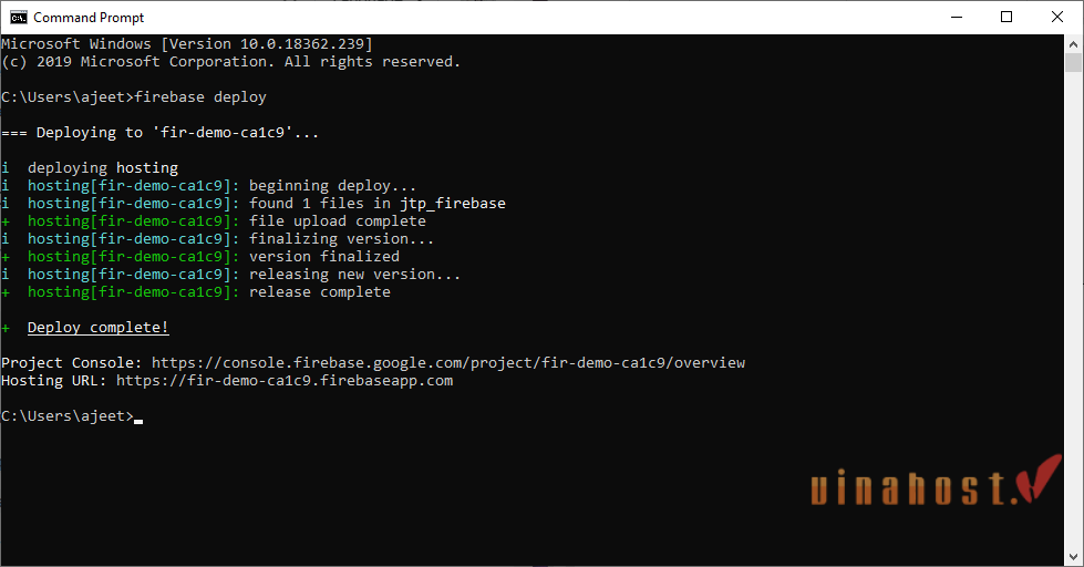firebase hosting la gi