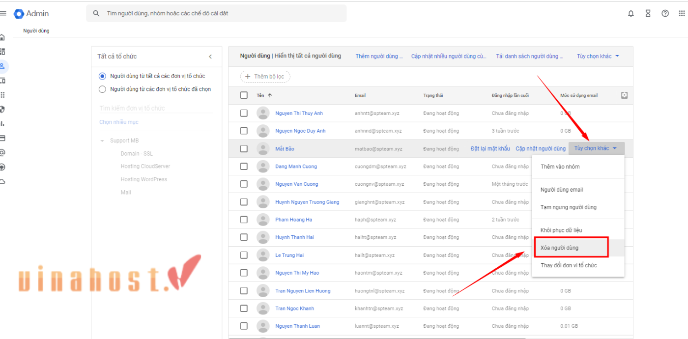tao email ten mien rieng voi google workspace