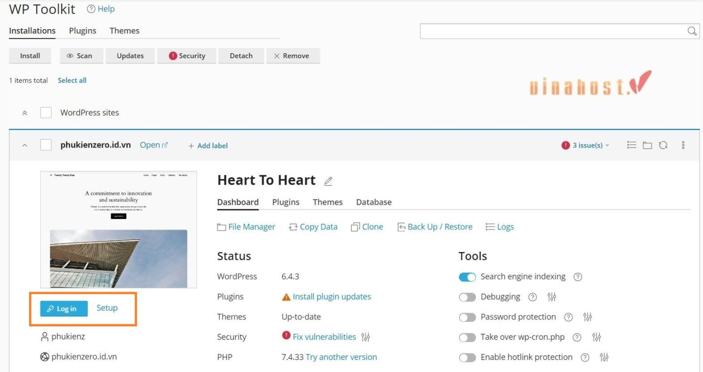 wordpress toolkit