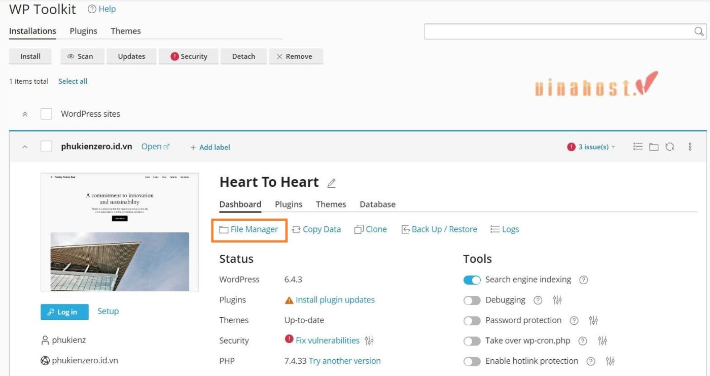 wordpress toolkit