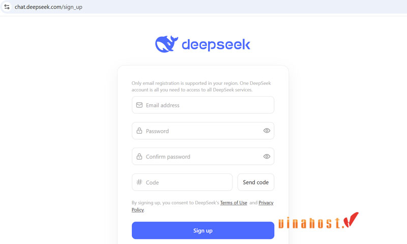 cach dang nhap deepseek