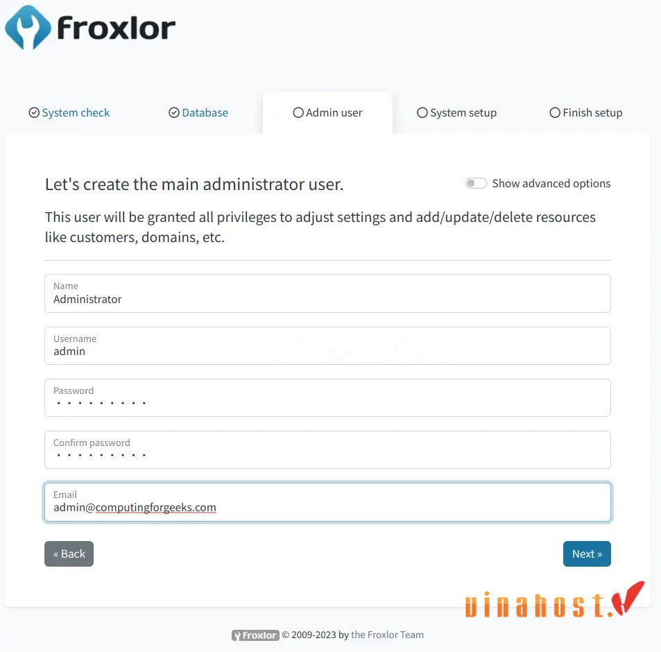 Froxlor la gi