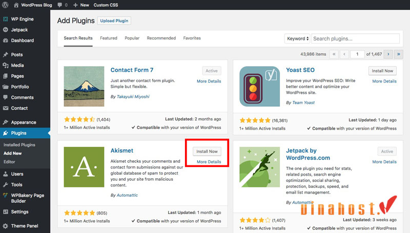 plugin Akismet