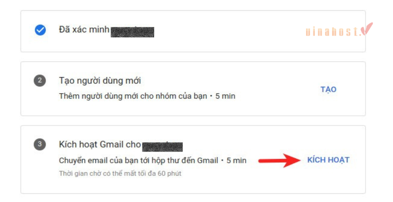 tao email ten mien rieng voi google workspace