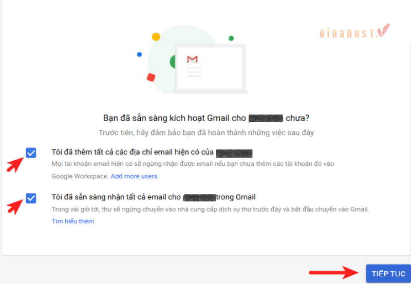 tao email ten mien rieng voi google workspace