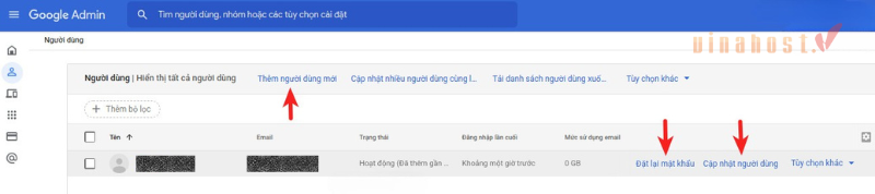 tao email ten mien rieng voi google workspace