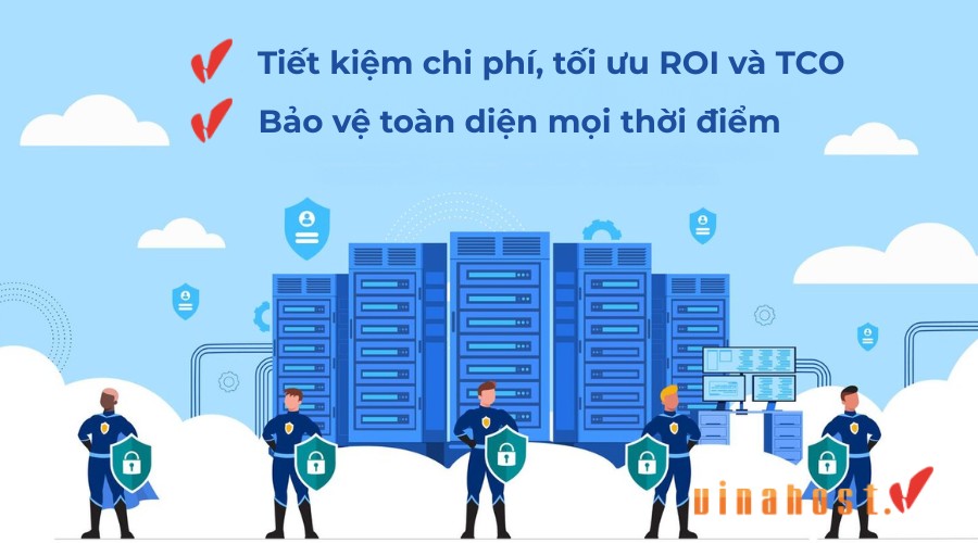 Dịch vụ sao lưu dữ liệu VinaHost bảo vệ toàn diện ở mọi thời điểm
