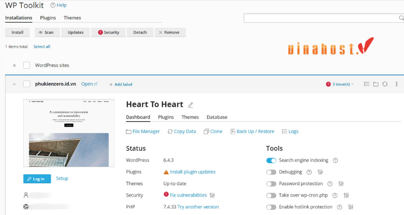 wordpress toolkit