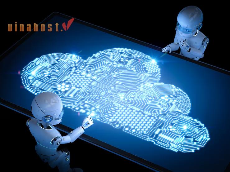 Trong trí tuệ nhân tạo, Cloud GPU giúp xử lý song song một lượng dữ liệu khổng lồ để training cho các mô hình học nhanh hơn