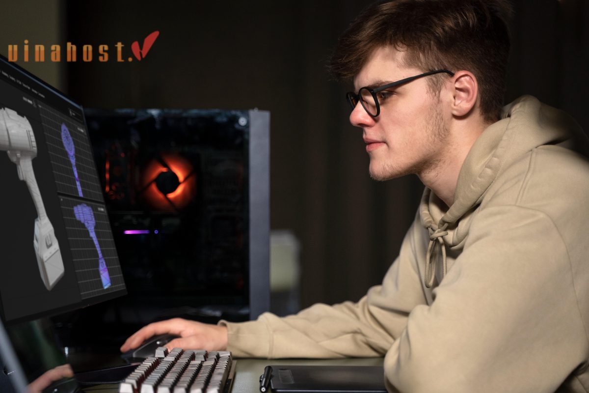 Trong đồ họa chuyên nghiệp, Cloud GPU giúp tăng tốc quá trình render video 4K/8K và các mô hình 3D phức tạp xuống chỉ còn vài phút
