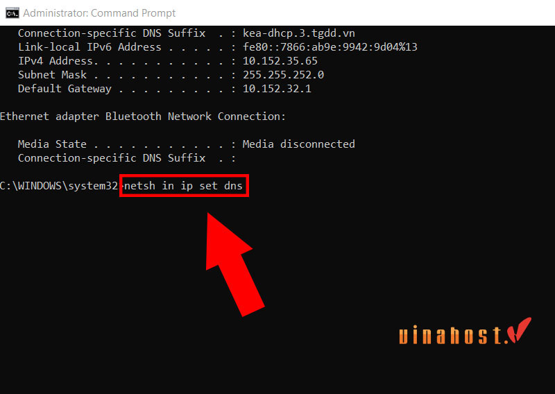 Cách sửa lỗi ERR_CONNECTION_TIMED_OUT trên Command Prompt