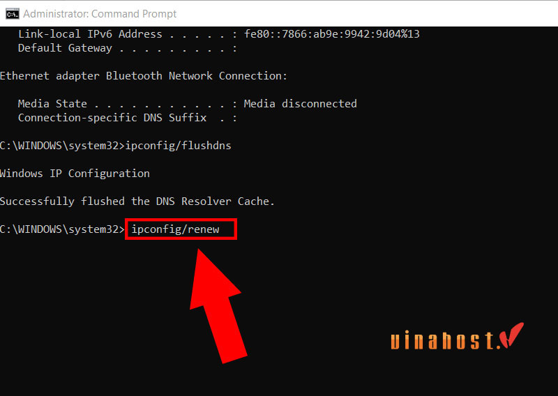 Cách sửa lỗi ERR_CONNECTION_TIMED_OUT trên Command Prompt