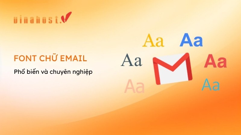 font chữ email