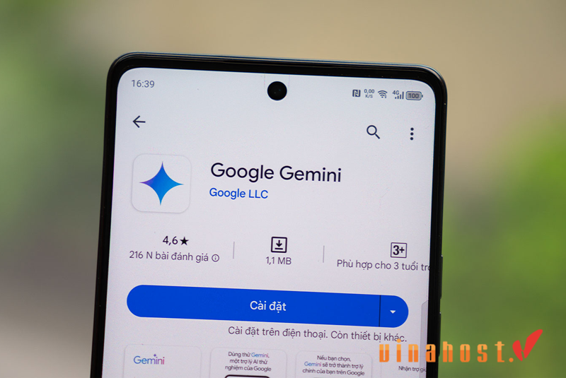công cụ gemini app