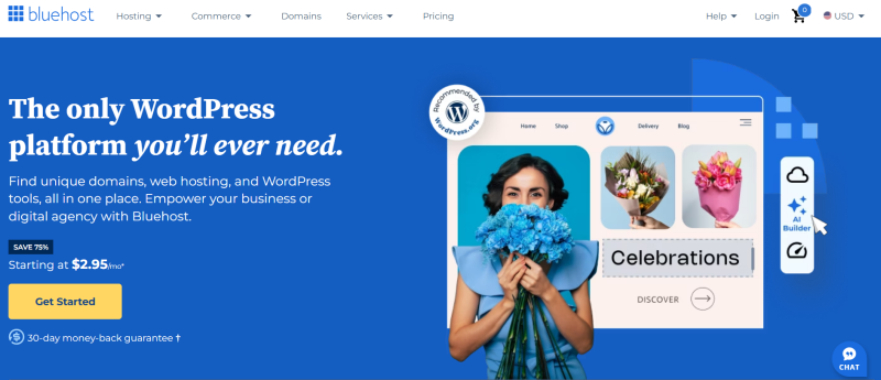 hosting bluehost