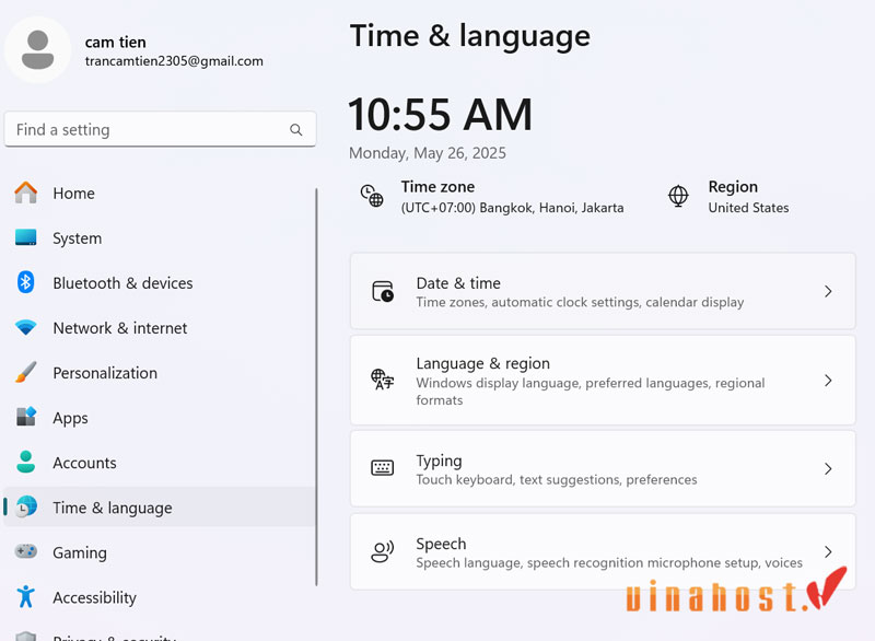Sửa lỗi Your Connection is Not Private bằng cách kiểm tra và cài đặt lại ngày giờ trên máy tính