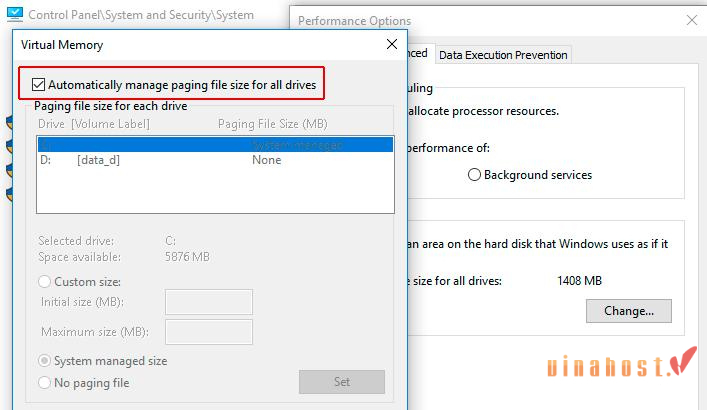 disk usage la gi