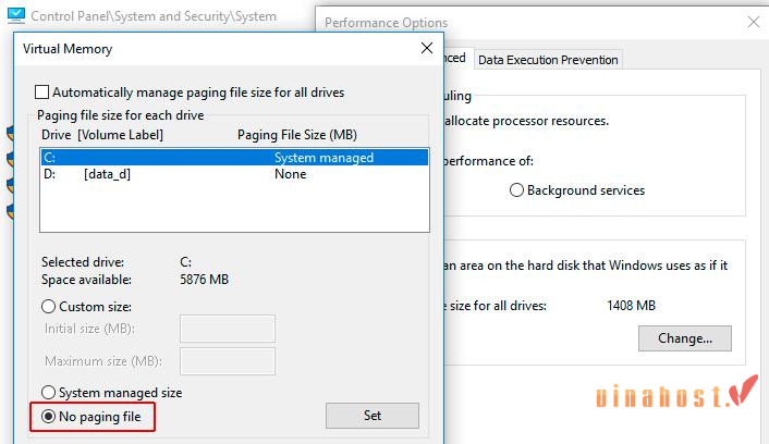 disk usage la gi