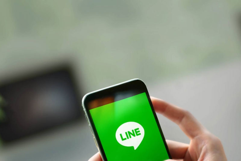 line thay the telegram bi chan