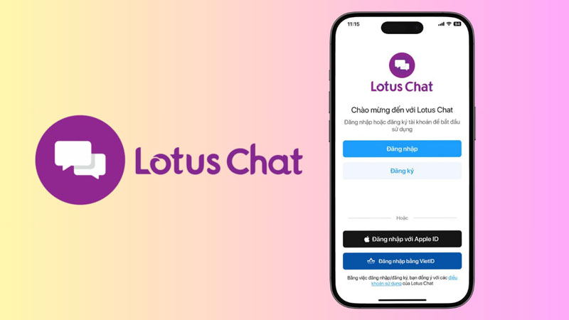 lotus chat thay the telegram bi chan