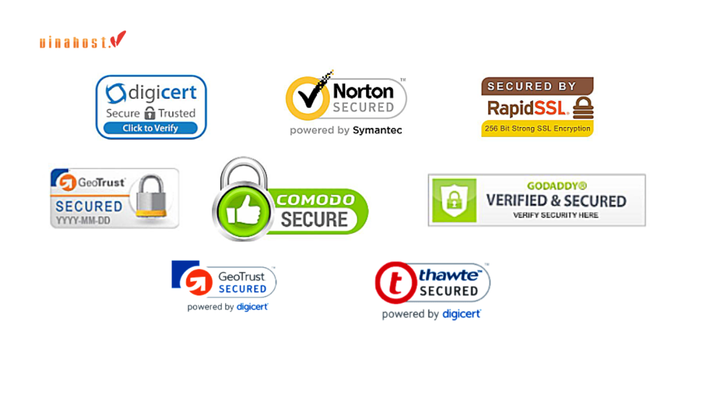 SSL Site Seal là con dấu tin cậy xác nhận một website đã được cài đặt chứng chỉ SSL và an toàn cho người dùng.