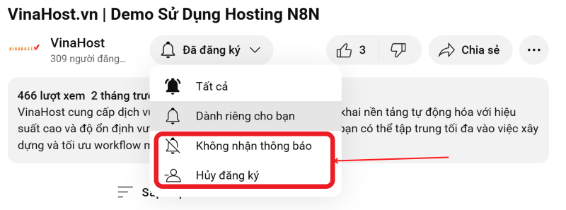 unsubscribe la gi