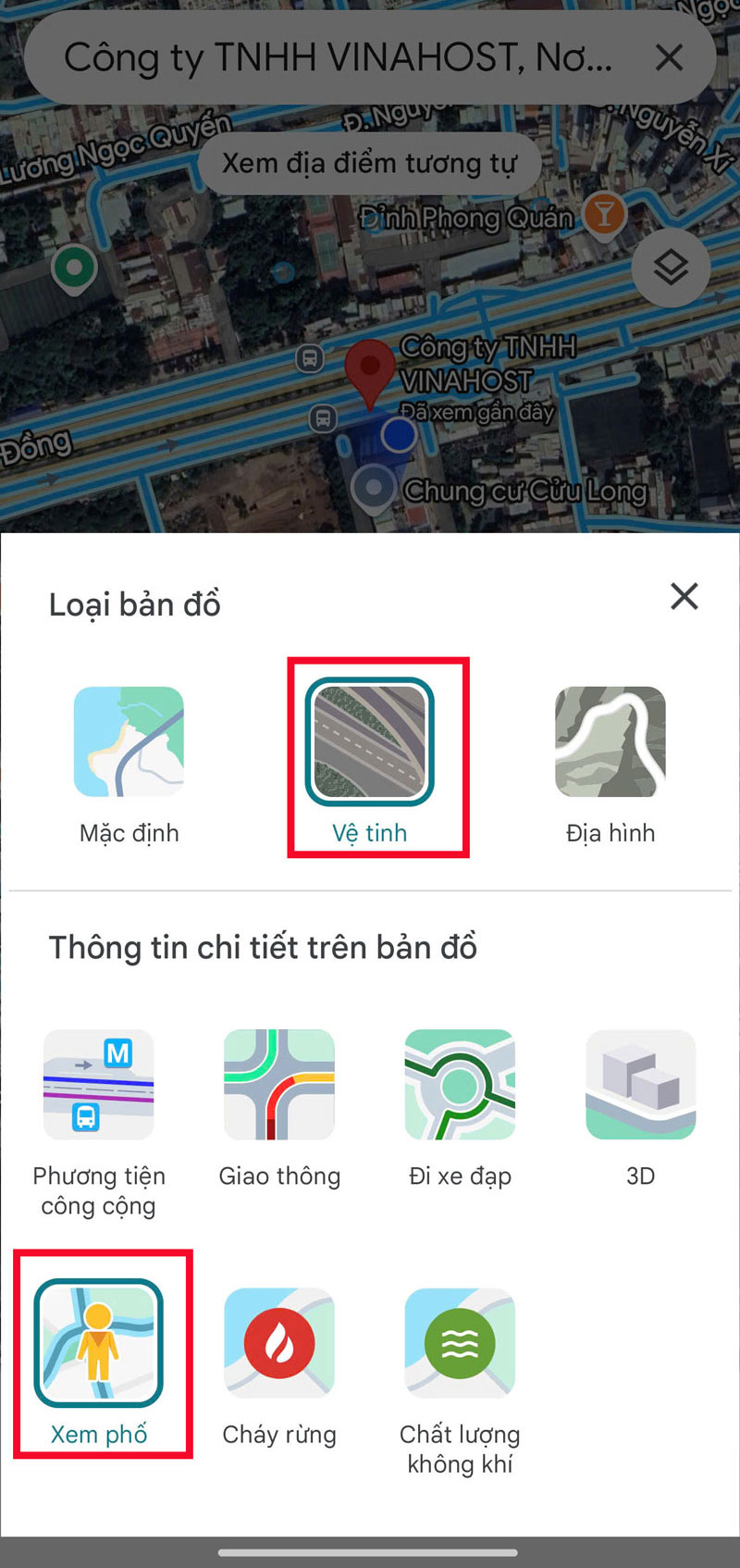 cach xem google maps ngay xua
