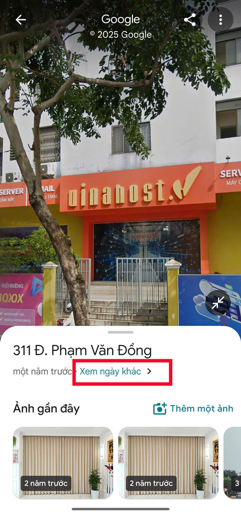 cach xem google maps ngay xua