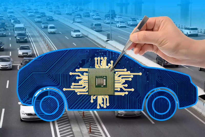 chip bán dẫn trong giao thông vận tải