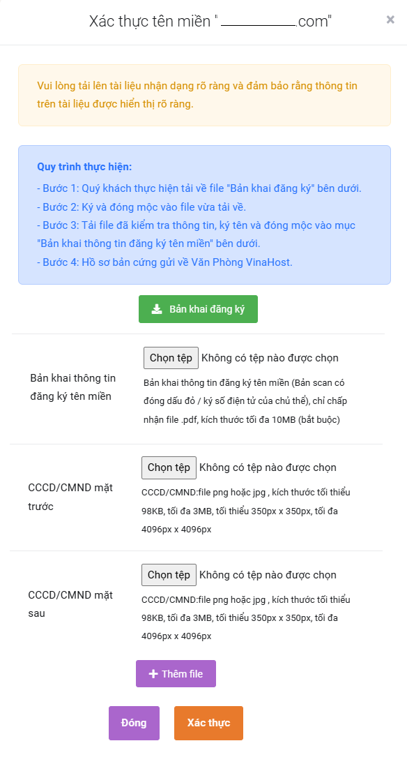 dang ky ten mien .im