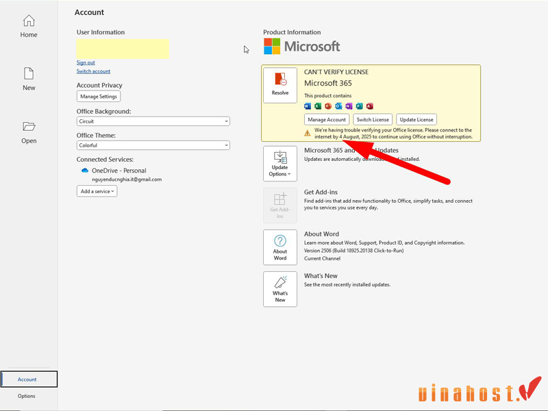 gia hạn microsoft 365