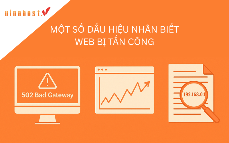 một số dấu hiệu nhân biết web bị tấn công
