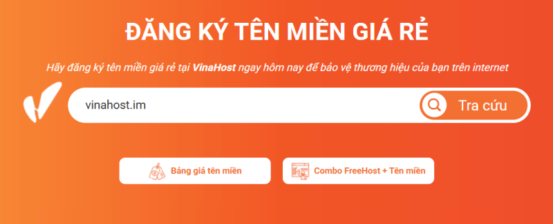 dang ky ten mien .im