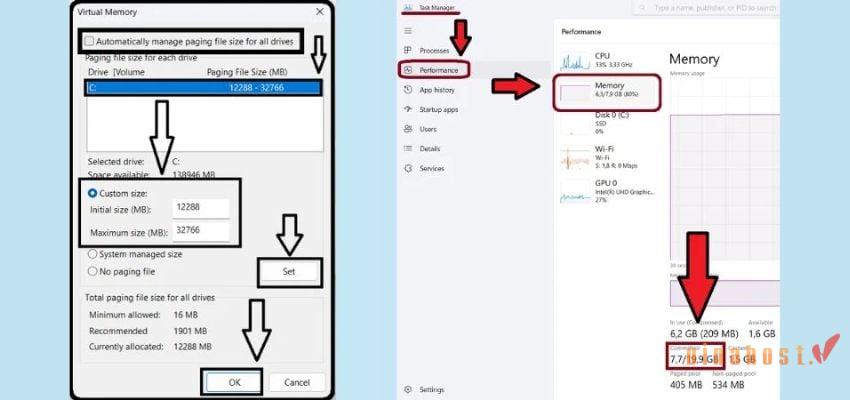 Virtual memory là gì?